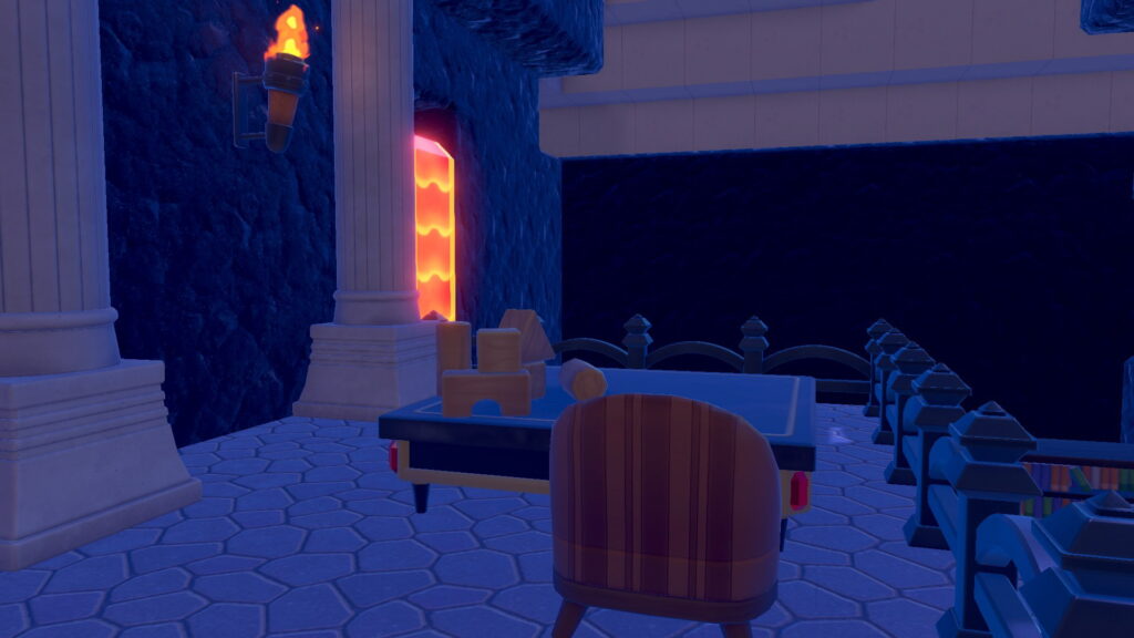 Pokemon Pokopia Rocky Ridges, a custom build for lava pokemon