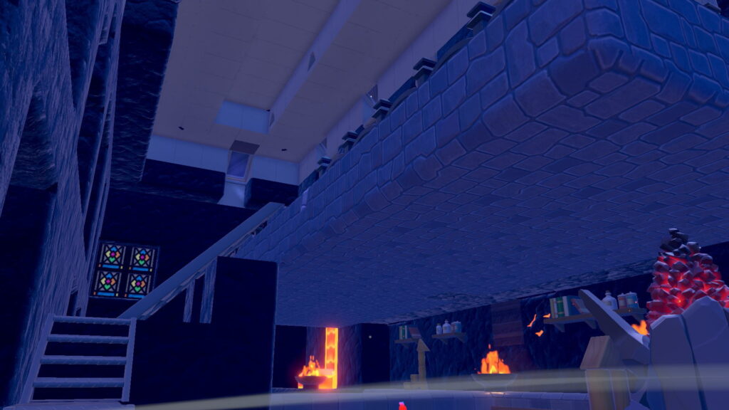 Pokemon Pokopia Rocky Ridges, a custom build for lava pokemon