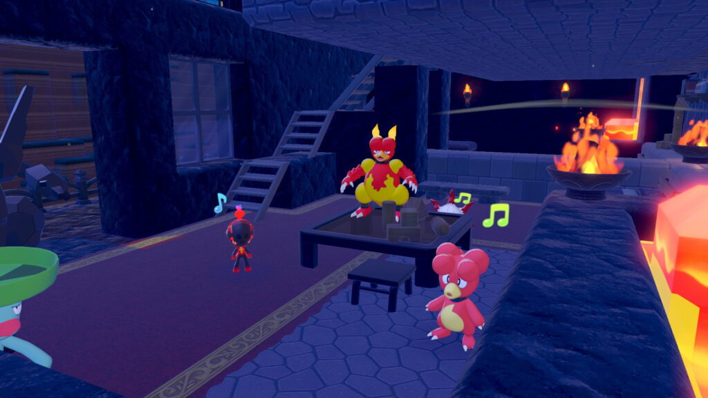 Pokemon Pokopia Rocky Ridges, a custom build for lava pokemon Feat. Magby, Magmar, Rolycoly, Lombre