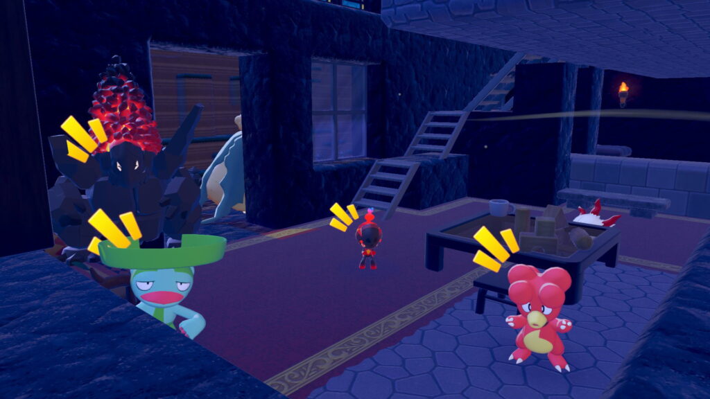 Pokemon Pokopia Rocky Ridges, a custom build for lava pokemon Feat Lombre, Coalossal, Charcadet, Lombre, Larvesta