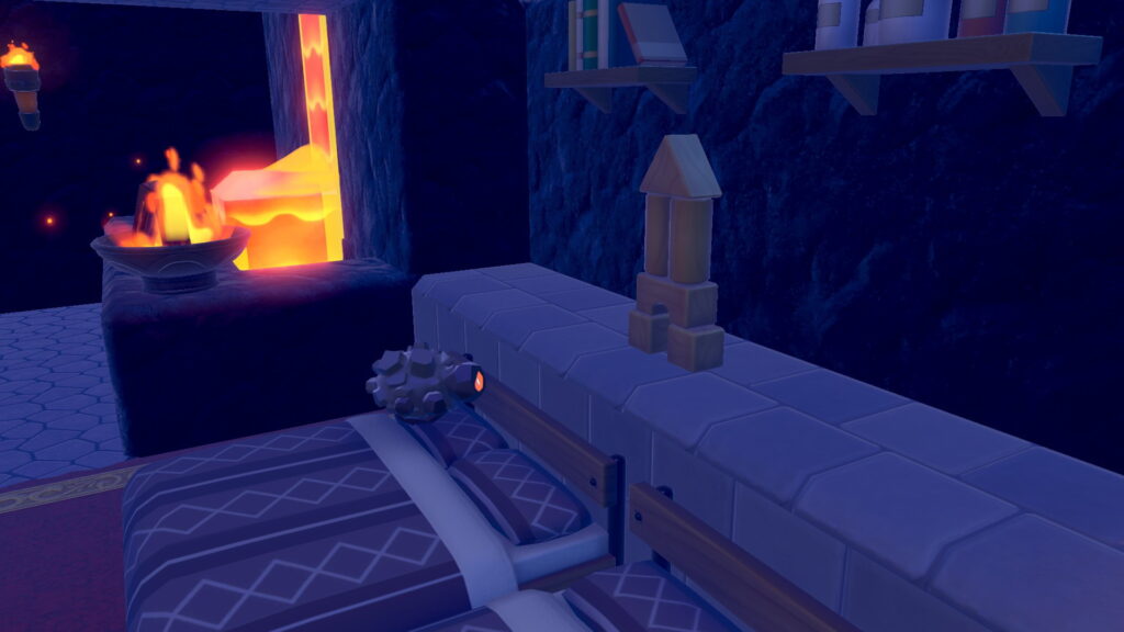 Pokemon Pokopia Rocky Ridges, a custom build for lava pokemon