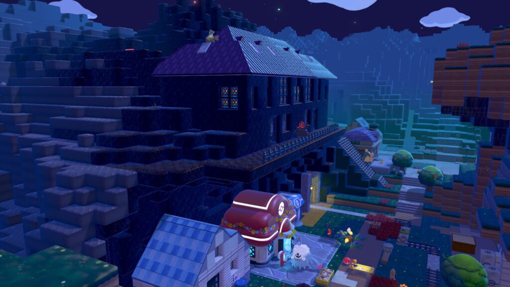 Pokemon Pokopia Rocky Ridges, a custom build for lava pokemon