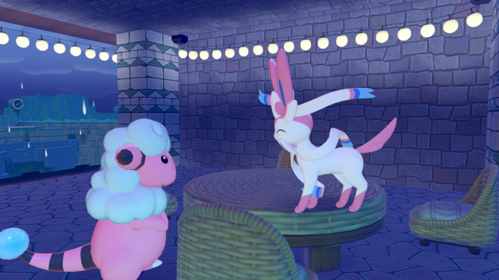Pokopia custom build; Sylveon, Flaafy