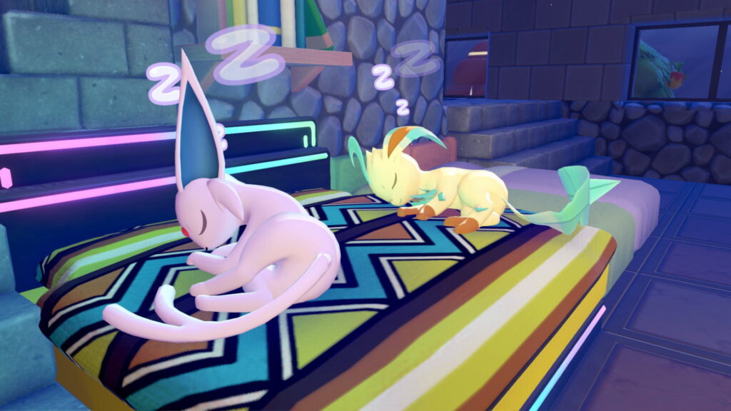 Pokemon Pokopia Leafeon Espeon