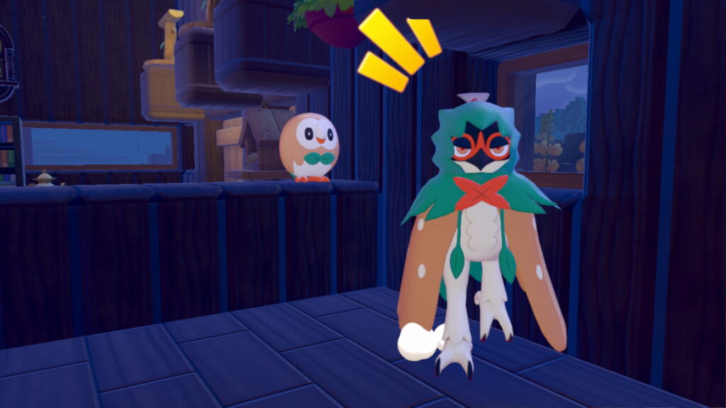 Rowlet Decidueye